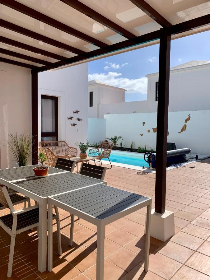 Splendid Casa Papagayo, Heated Pool, Roofterrace With Views And Wifi Villa Playa Blanca  Exterior foto
